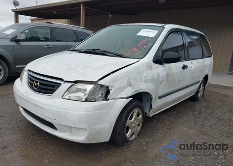 2001 Mazda Mpv Dx/Es/Lx z USA, uszkodzony, nr VIN JM3LW28G210192393